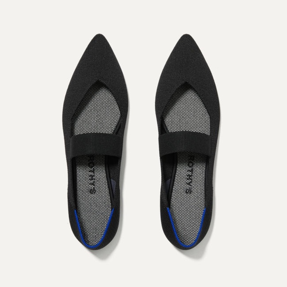 Rothy’s The Pointe Mary Jane in Black, size 7.5